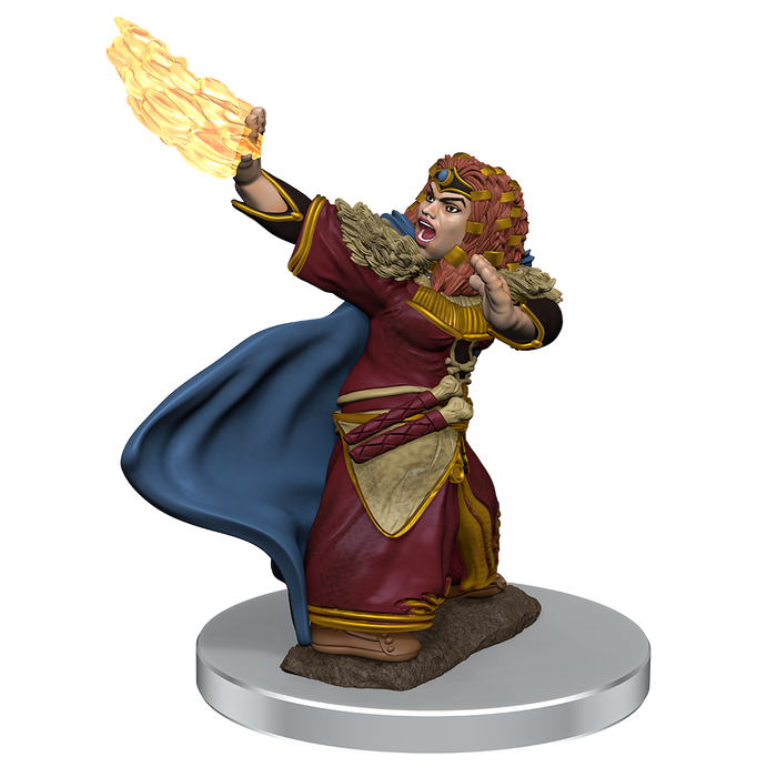 D&D Icons of the Realms Female Dwarf Wizard Premium Painted Figure (93056) - Pastime Sports & Games