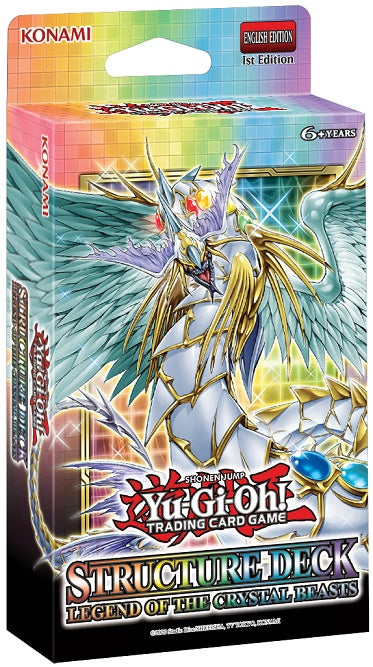 Yu-Gi-Oh! Legend Of The Crystal Beast Structure Deck - Pastime Sports & Games