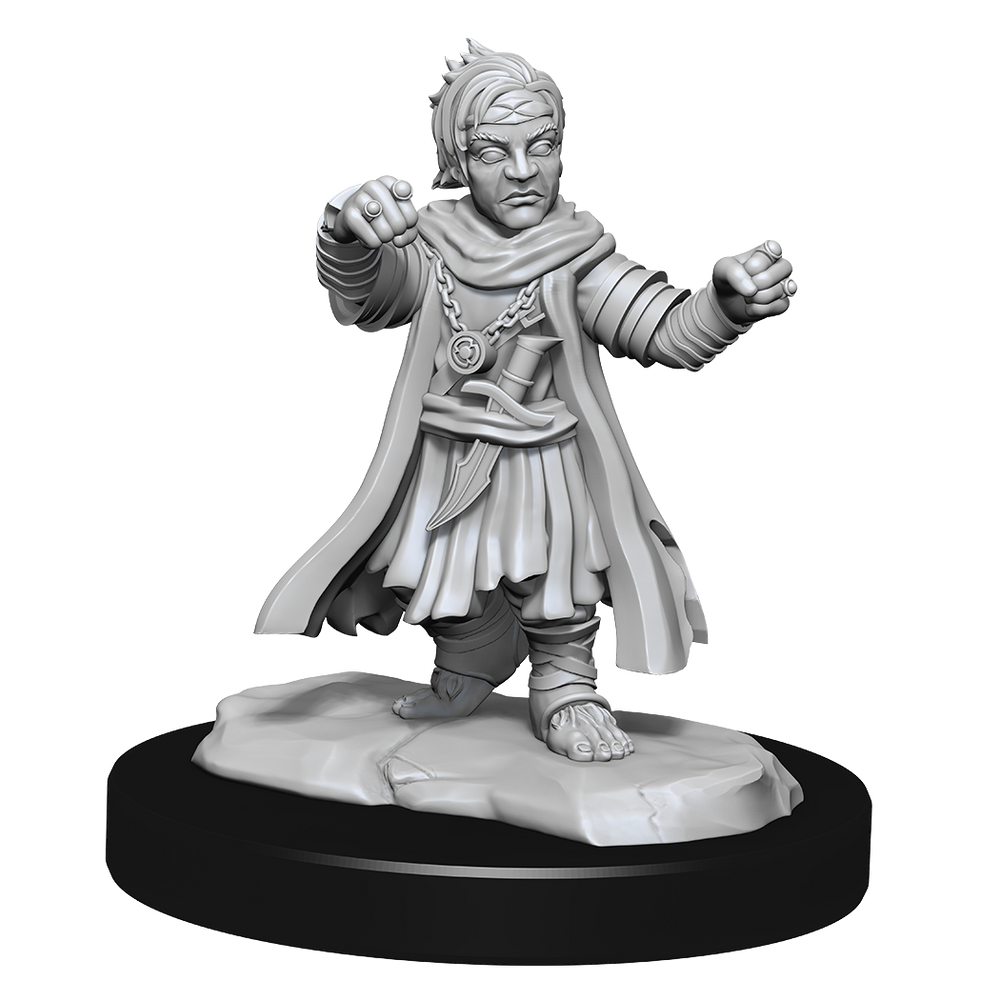 Deep Cuts Male Halfling Monk (90328) - Pastime Sports & Games