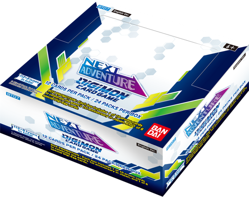Digimon Next Adventure Booster Pack / Box Pastime Sports & Games Digimon Next Adventure Booster Pack / Box Pastime Sports & Games