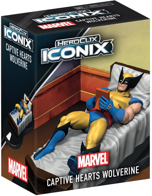HeroClix Iconix Marvel Captive Hearts Wolverine - Pastime Sports & Games