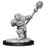 Wizkids Magic the Gathering Unpainted Minis Dwarf Fighter & Dwarf Cleric - Pastime Sports & Games