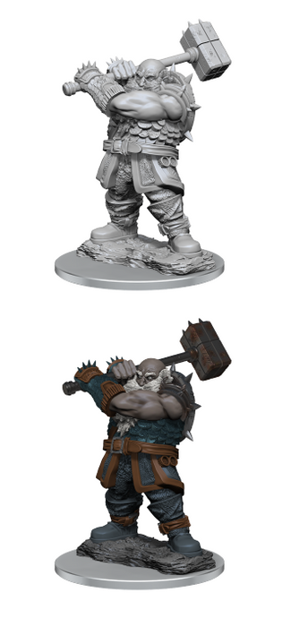 Dungeons & Dragons Nolzur’s Marvelous Miniatures Enlarged Duergar - Pastime Sports & Games