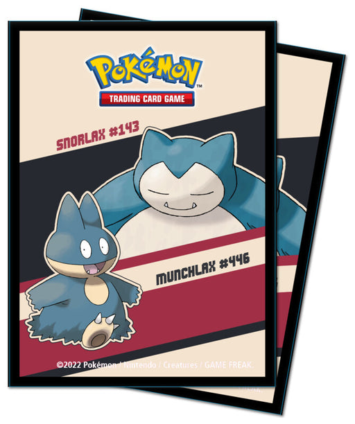 Ultra Pro Pokemon Snorlax & Munchlax Deck Protector Sleeves - Pastime Sports & Games