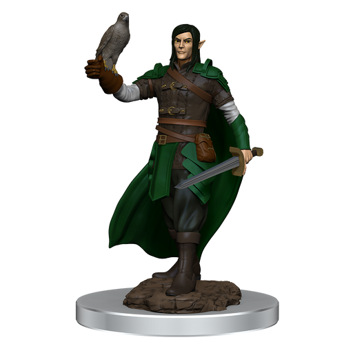 D&D Icons of the Realms Male Elf Ranger Premium Painted Figure (93061) - Pastime Sports & Games