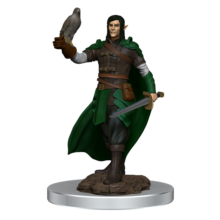 D&D Icons of the Realms Male Elf Ranger Premium Painted Figure (93061) - Pastime Sports & Games