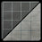 Megamat 1" Square Reversible 26"X23.5" Black & Grey Mat - Pastime Sports & Games