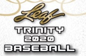 2020 Leaf Trinity Baseball Hobby Box | Pastime Sports & Games