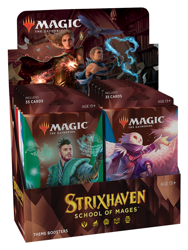 Magic The Gathering Strixhaven School Of Mages Theme Booster - Pastime Sports & Games