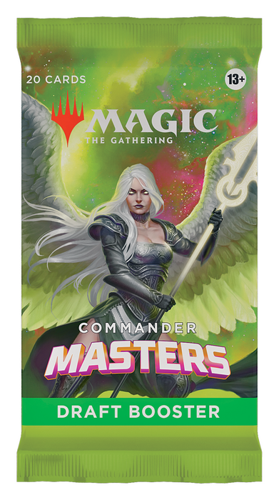 Magic The Gathering Commander Masters Draft Booster - Pastime Sports & Games