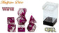 Halfsies Dice Glitter Edition Wine - Pastime Sports & Games