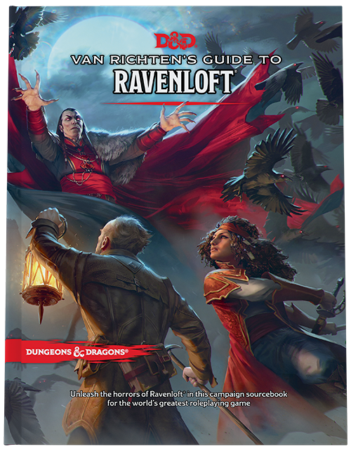 DND RPG Van Richten's Guide To Ravenloft Hardcopy - Pastime Sports & Games