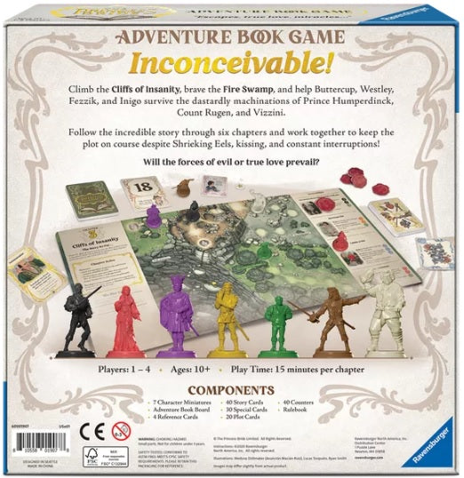The Princess Bride Adventure Book Game - Pastime Sports & Games