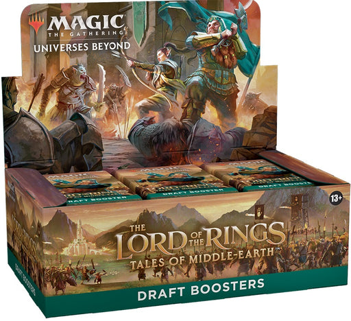 Magic The Gathering Lord Of The Rings Draft Booster - Pastime Sports & Games