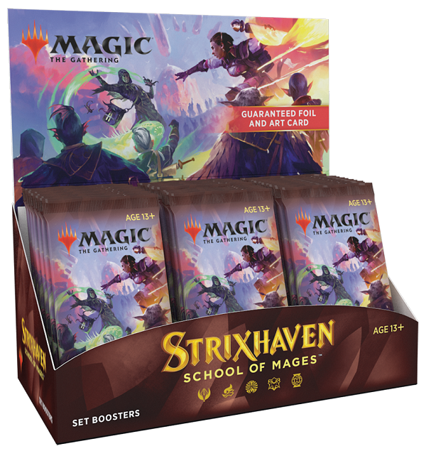 Magic The Gathering Strixhaven School Of Mages Set Booster - Pastime Sports & Games