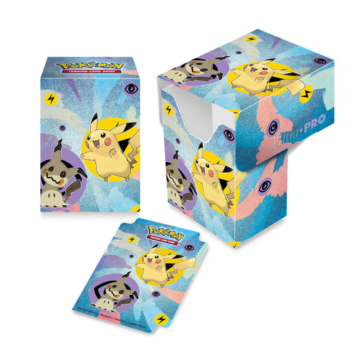 Ultra Pro Pokemon Pikachu & Mimikyu Full View Deck Box - Pastime Sports & Games