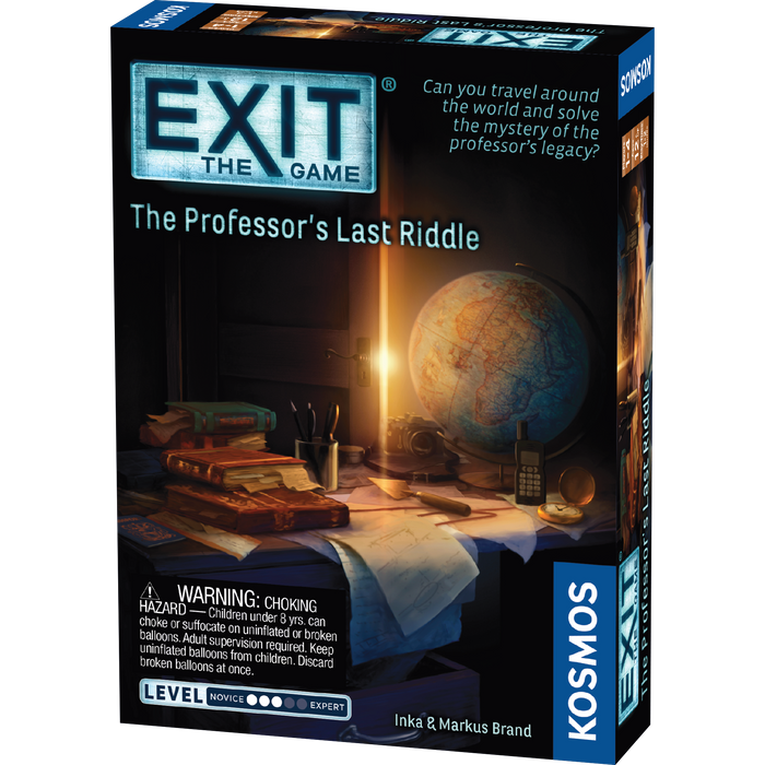 Exit The Professor's Last Riddle - Pastime Sports & Games