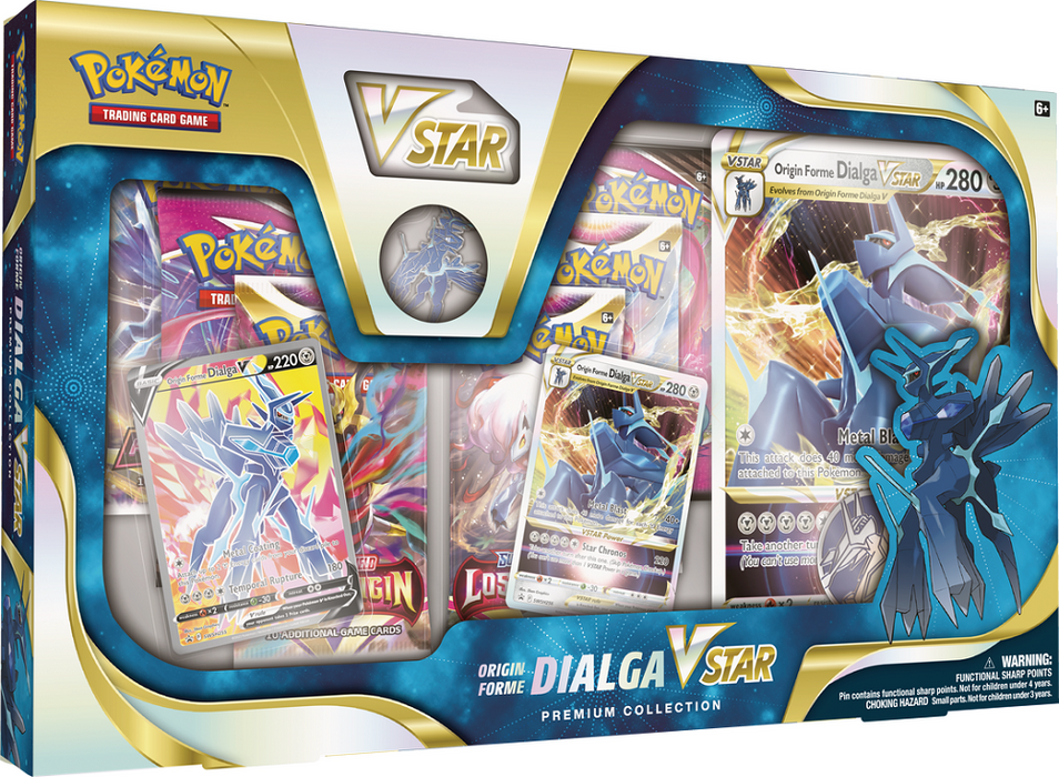 Pokemon Origin Forme Dialga VSTAR Premium Collection - Pastime Sports & Games