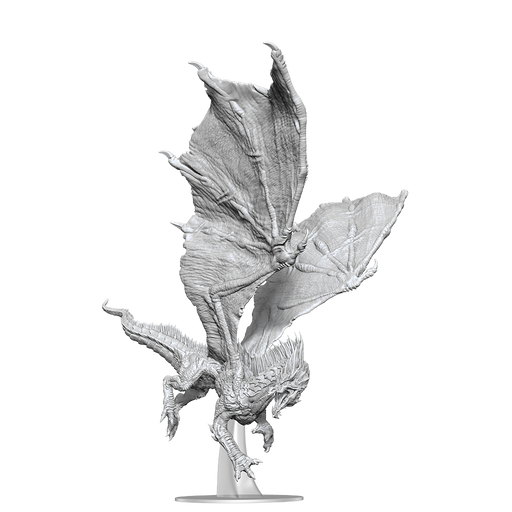 Dungeons & Dragons Unpainted Minis Adult Green Dragon - Pastime Sports & Games