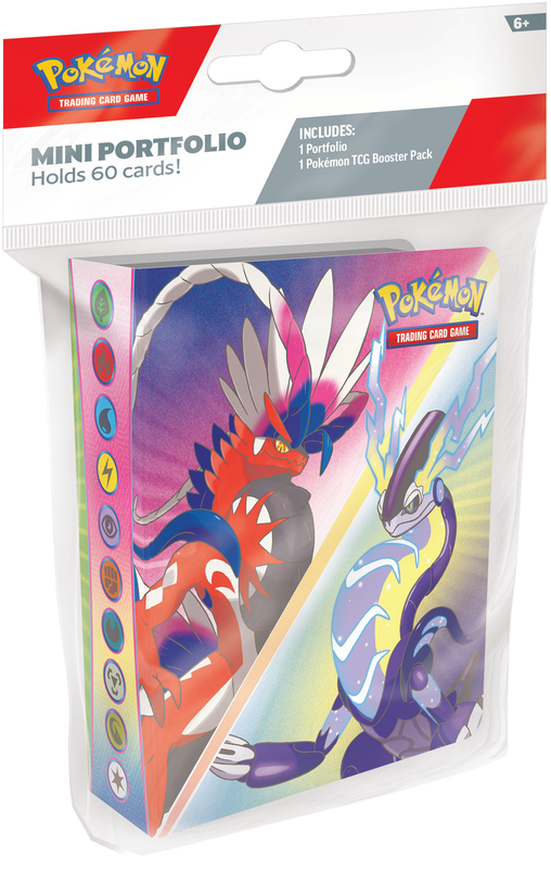 Pokemon Scarlet & Violet Mini Portfolio Koraidon & Miraidon