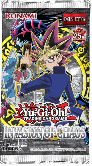 Yu-Gi-Oh! Invasion Of Chaos Booster - Pastime Sports & Games