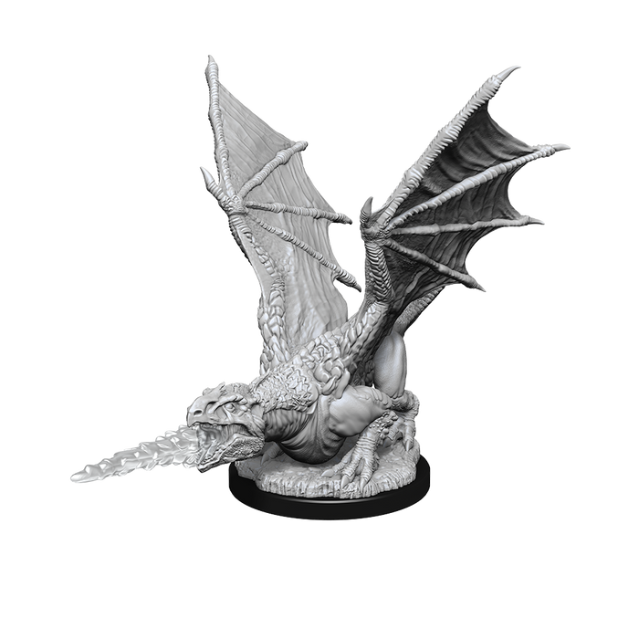 Dungeons & Dragons Nolzur’s Marvelous Miniatures White Dragons Wyrmling - Pastime Sports & Games