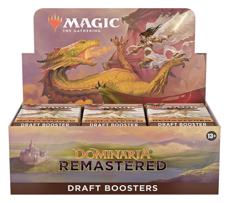 Magic The Gathering Dominaria Remastered Draft Booster - Pastime Sports & Games