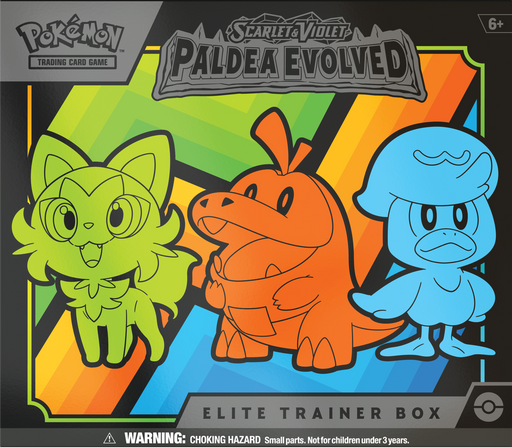 Pokemon Paldea Evolved Elite Trainer Box - Pastime Sports & Games