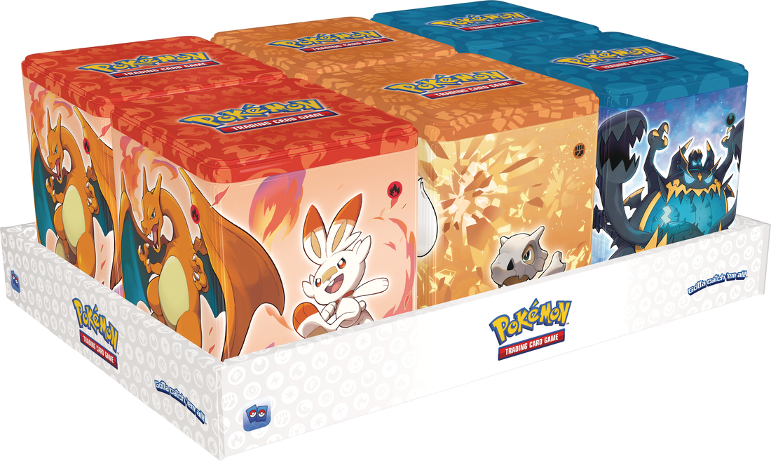 Pokemon 2022 Stackable Tins Q4 - Pastime Sports & Games