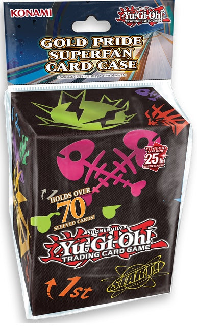 Yu-Gi-Oh! Gold Pride Superfan Card Case - Pastime Sports & Games