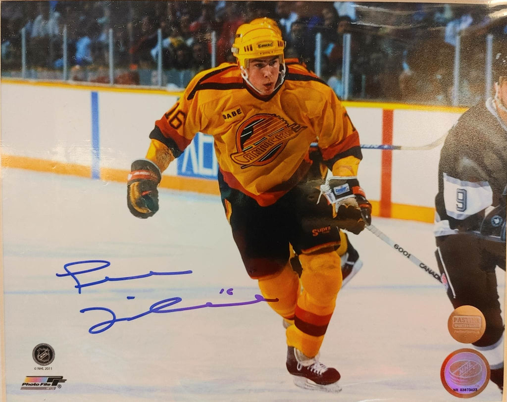 Trevor Linden Autographed Signed 8X10 Vancouver Canucks Photos - Autographs