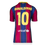 Ronaldinho Autographed FC Barcelona Home Framed Soccer Jersey - Pastime Sports & Games