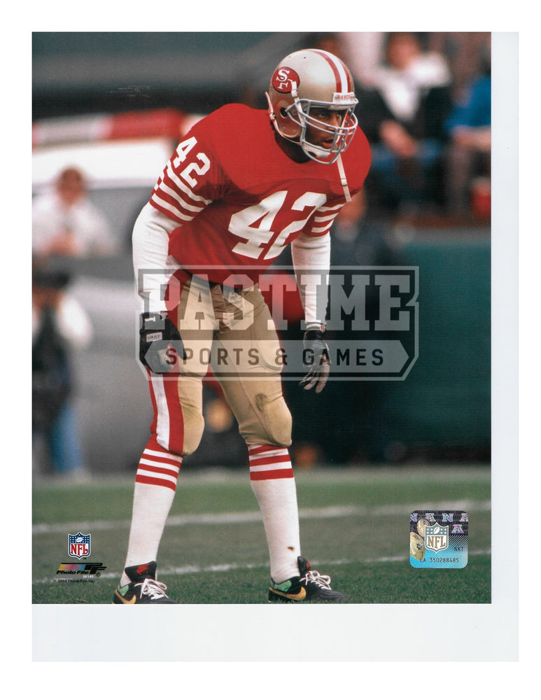 Ronnie Lott 8X10 San Fran 49ers (Standing) - Pastime Sports & Games