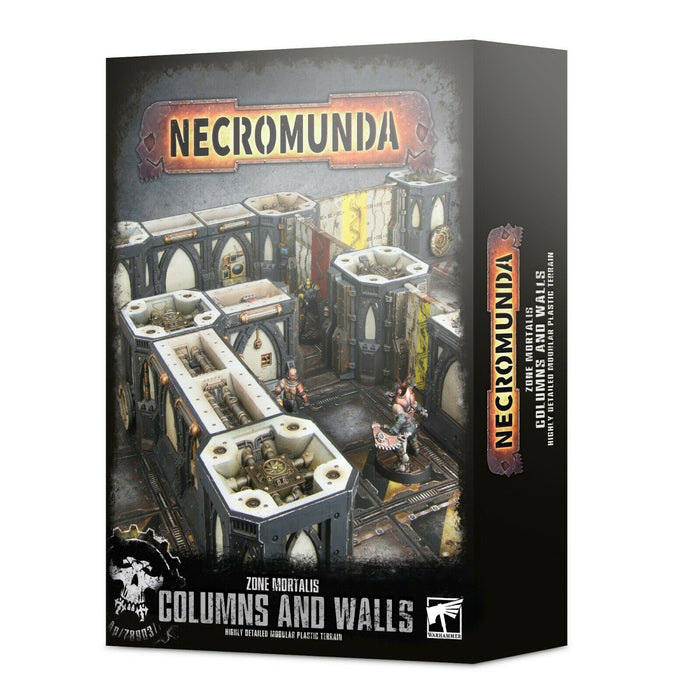 Necromunda Zone Mortalis Columns and Walls (300-48) - Pastime Sports & Games