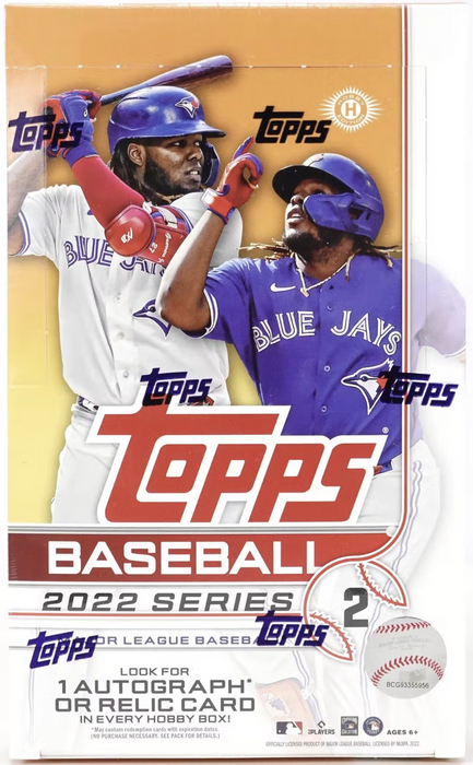 2022 Topps Series 2 MLB Baseball Hobby Box / Pack - Pastime Sports & Games