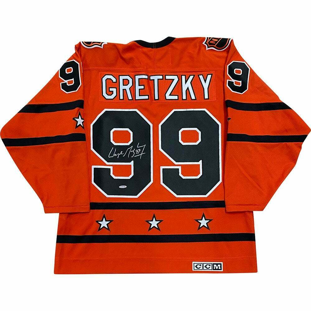 Wayne Gretzky Autographed 1980 NHL All Star CCM Vintage Jersey UDA Upper Deck Authenticated - Pastime Sports & Games