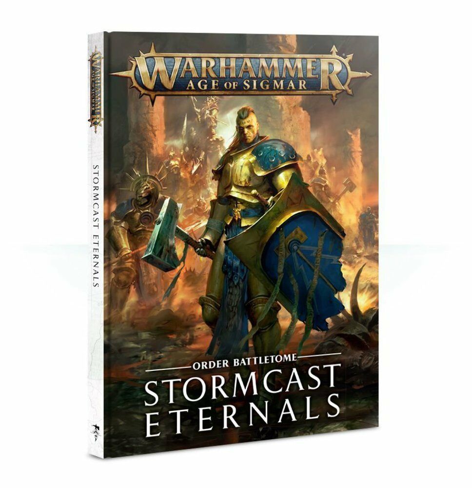 Warhammer Age of Sigmar Order Battletome Stormcast Eternals (96-01-60) - Pastime Sports & Games