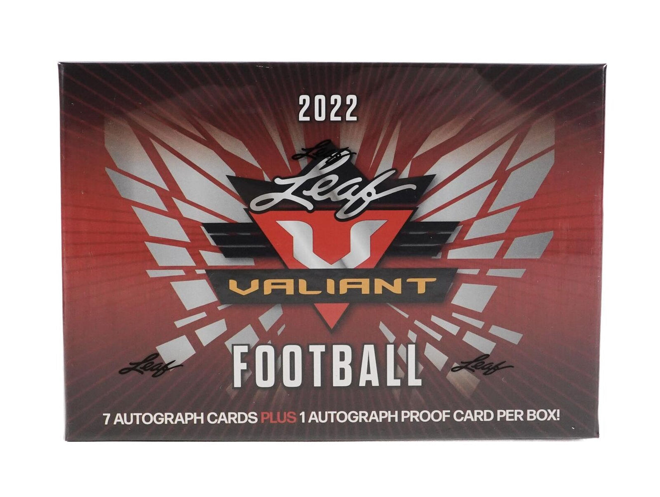 2022 Leaf Valiant NFL Football Hobby Box - Pastime Sports & Games