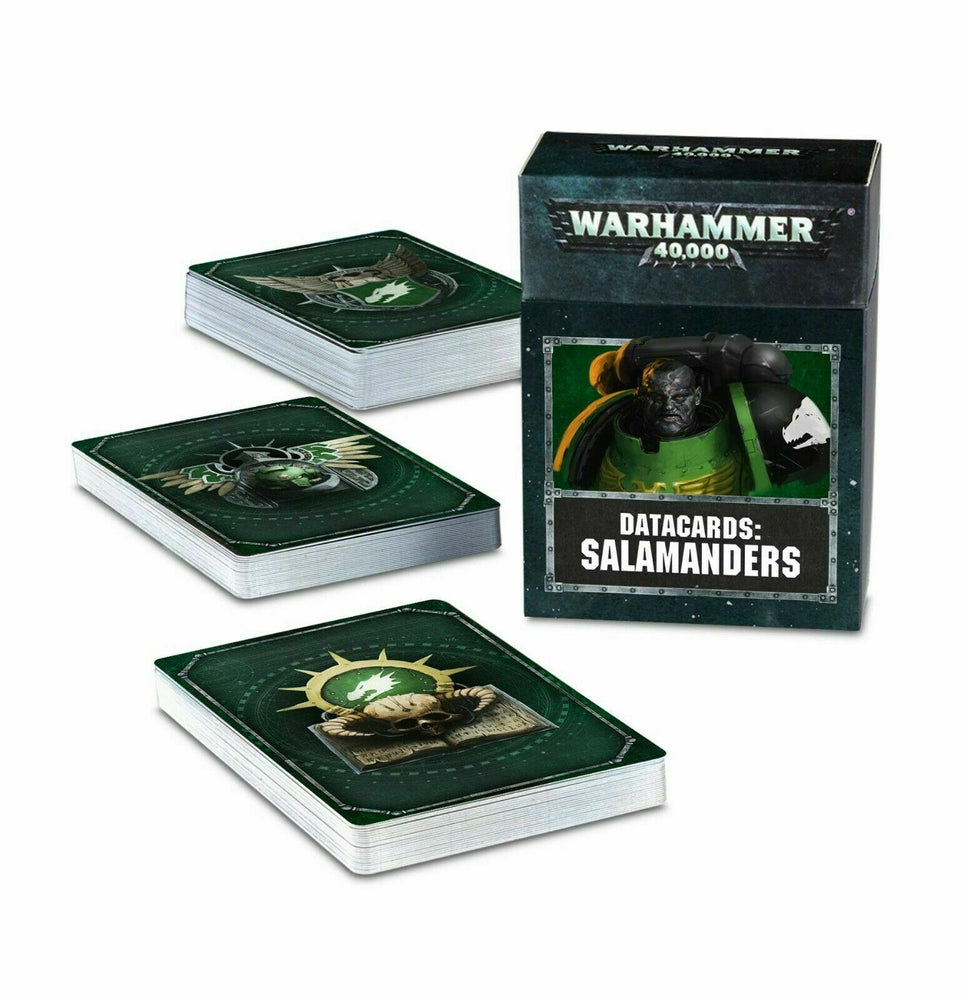 Warhammer 40,000 Salamanders Data Cards (53-50-60) - Pastime Sports & Games