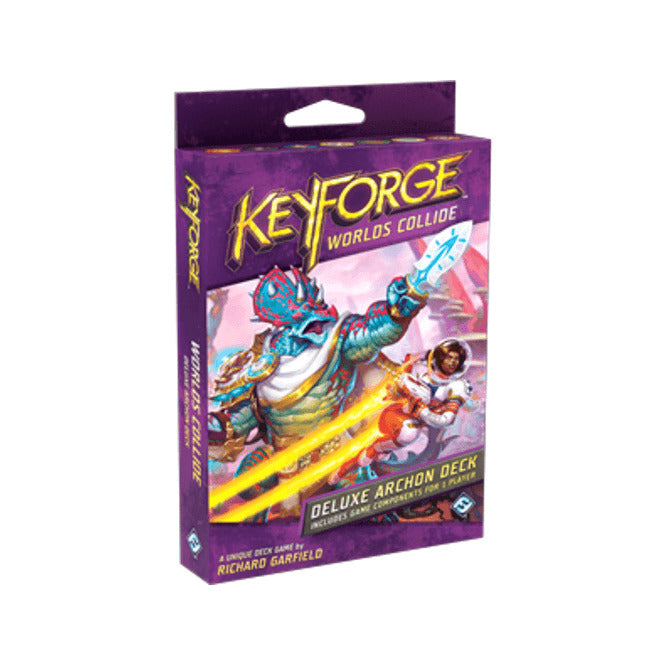 Keyforge Worlds Collide Deluxe Archon Deck - Pastime Sports & Games
