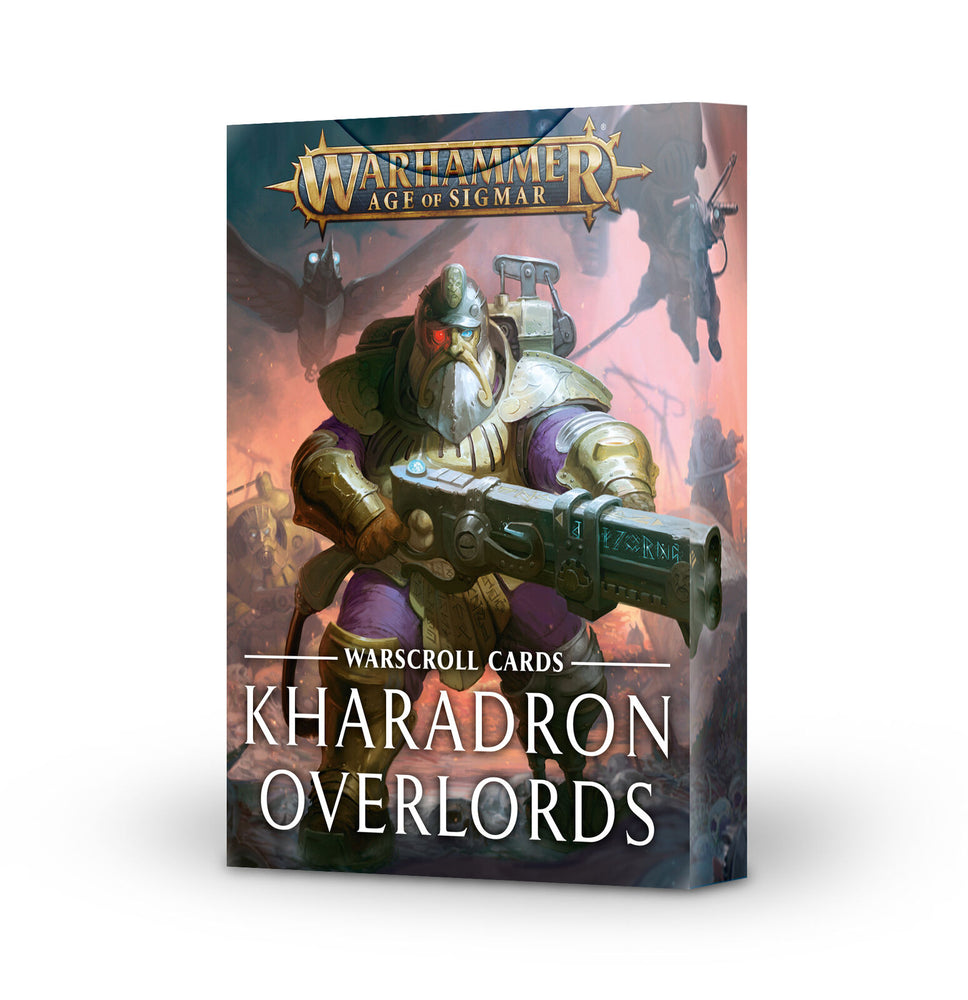 Warhammer Age of Sigmar Warscroll Cards Kharadron Overlords (84-03-60) - Pastime Sports & Games