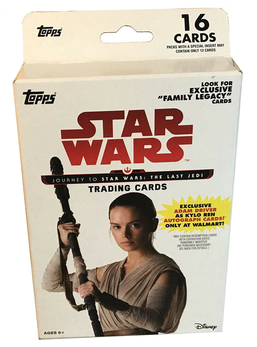 2017 Topps Star Wars Journey To Star Wars The Last Jedi Hanger Box - Pastime Sports & Games