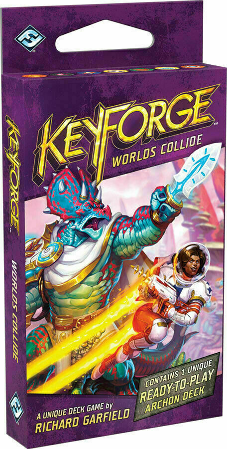 Keyforge Worlds Collide Booster - Pastime Sports & Games