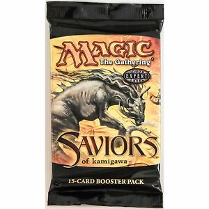 Magic The Gathering Saviors Of Kamigawa Booster - Pastime Sports & Games