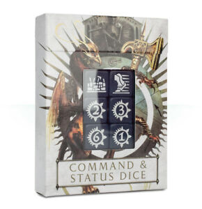 Warhammer Age Of Sigmar Command & Status Dice (86-80) - Pastime Sports & Games