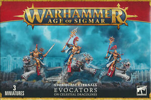 Set De Miniaturas Stormcast Eternals Evocators Para Warhammer Age Of Sigmar - Sin Montar Ni Pintar