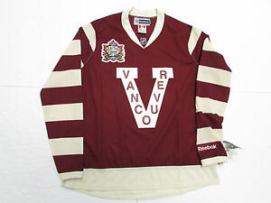 Vancouver Canucks Hockey Ladies Millionaires Heritage Classic Jersey (Burgundy Reebok) - Pastime Sports & Games