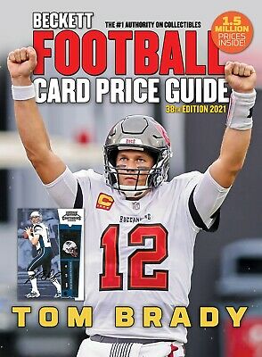 Beckett Football Card Price Guide 38th Edition 2021 - Pastime Sports & Games