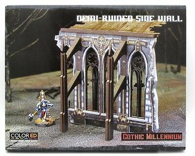 Gothic Millennium Demi-Ruined Side Wall - Pastime Sports & Games