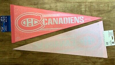 Pink Montreal Canadiens Pennant - Pastime Sports & Games